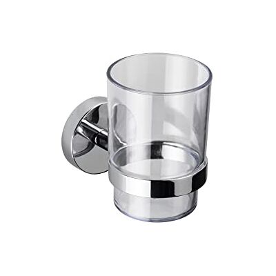 Croydex - Flexi-Fix Romsey Tumbler and Holder - Zinc Alloy Croydex - Flexi-Fix Romsey Tumbler and Holder - Zinc Alloy