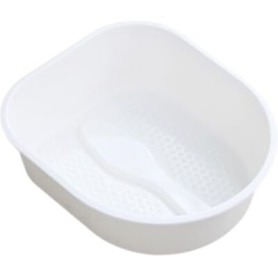 Zanthicia Durable Foot Bath Basin With Soothing Massage Bumps Comfortable Foot Soaking Tub For All Relaxation Needs Massage Basin Bath For Elderly, White, 38.5x33x11.5cm Zanthicia Durable Foot Bath Basin With Soothing Massage Bumps Comfortable Foot Soaking Tub For All Relaxation Needs Massage Basin Bath For Elderly, White, 38.5x33x11.5cm