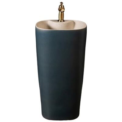 Rv2sGf3kH Bathroom Pedestal Sink Pedestal Sink Outdoor Freestanding Ceramic Washbasin With Faucet And Drain Kit Rv2sGf3kH Bathroom Pedestal Sink Pedestal Sink Outdoor Freestanding Ceramic Washbasin With Faucet And Drain Kit