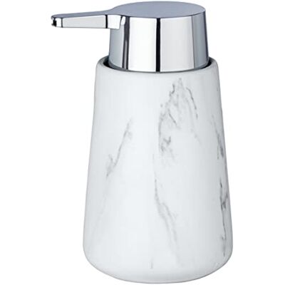 WENKO Dispenser, Ceramic, White, 10, 5 x 15 x 8, 5 cm WENKO Dispenser, Ceramic, White, 10, 5 x 15 x 8, 5 cm