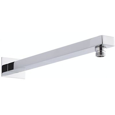 Hudson Reed - Small Rectangular Wall Mounted - Finish Chrome - Shower Arm Hudson Reed - Small Rectangular Wall Mounted - Finish Chrome - Shower Arm