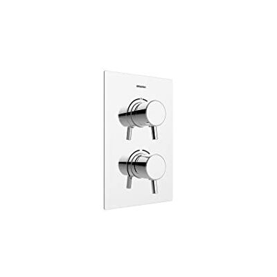 Bristan Prism Recessed Thermostatic Dual Control Shower Mixer Valve - Shower System Bristan Prism Recessed Thermostatic Dual Control Shower Mixer Valve - Shower System