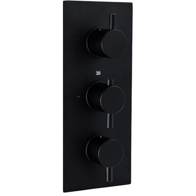 Enki - TSV025 - Black - 2-Outlet - Shower valve Enki - TSV025 - Black - 2-Outlet - Shower valve