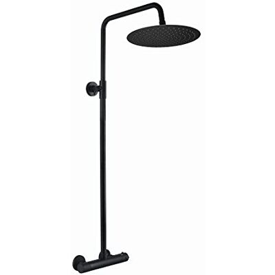 Enki - SH0222 - 300mm - Black - Shower Enki - SH0222 - 300mm - Black - Shower