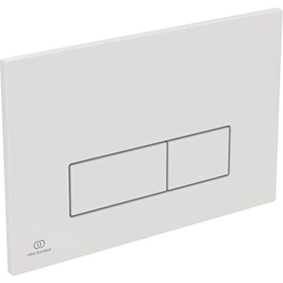 Ideal Standard R0122AC OLEAS™ M2 SMARTFLUSH Mechanical Plate, White Ideal Standard R0122AC OLEAS™ M2 SMARTFLUSH Mechanical Plate, White
