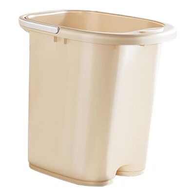 YIXANNX Foot Soaking Tub Features Handle For Effortless Mobility Making Soaking Feet While Relaxing 26cmx26cmx36cm/10.24inch X 10.24inch X 14.17inch In Size, White, Foot Bath Basin YIXANNX Foot Soaking Tub Features Handle For Effortless Mobility Making Soaking Feet While Relaxing 26cmx26cmx36cm/10.24inch X 10.24inch X 14.17inch In Size, White, Foot Bath Basin