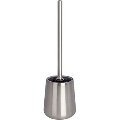 WENKO 22608100 Toilet brush Solid toilet brush holder, closed shape, Stainless steel, 11 x 38 x 11 cm, Satinised WENKO 22608100 Toilet brush Solid toilet brush holder, closed shape, Stainless steel, 11 x 38 x 11 cm, Satinised