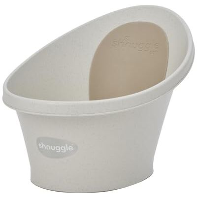 Shnuggle ECO Newborn Baby Bath Seat, Baby Bath Tub Made with 98% Recycled Material & Bum Bump Support, Compact Infant Bath, Sustainable Newborn Essentials & Baby Shower Gift Shnuggle ECO Newborn Baby Bath Seat, Baby Bath Tub Made with 98% Recycled Material & Bum Bump Support, Compact Infant Bath, Sustainable Newborn Essentials & Baby Shower Gift