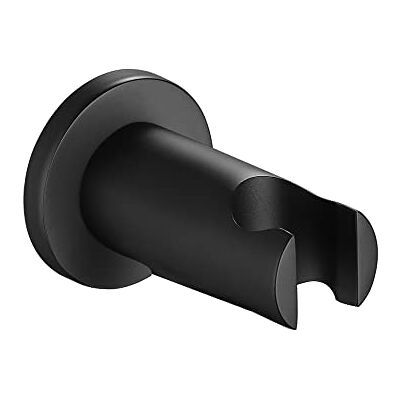 Enki - B24 - Black Brass - Wall - Shower head holder Enki - B24 - Black Brass - Wall - Shower head holder