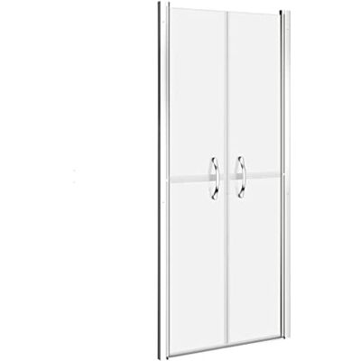 vidaXL Shower Door Frosted ESG 81x190 cm vidaXL Shower Door Frosted ESG 81x190 cm