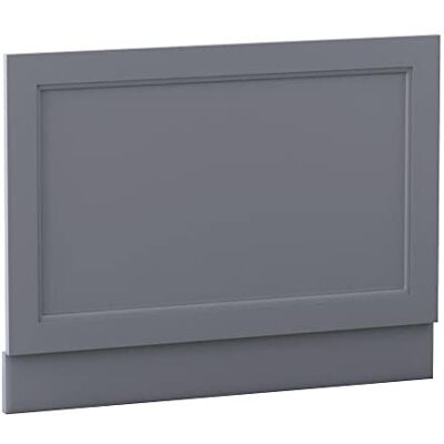 Aquariss 750mm Traditional Bath End Panel Matte Grey MDF Adjustable Height, Moisture Resistant, Bathroom Soaking Tub Aquariss 750mm Traditional Bath End Panel Matte Grey MDF Adjustable Height, Moisture Resistant, Bathroom Soaking Tub