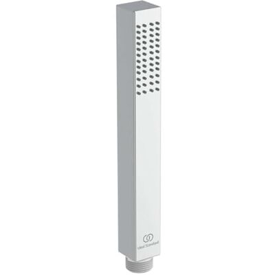 Ideal Standard Idealrain Single Spray Pattern Square Stick Shower Head, BD320AA, Chrome Ideal Standard Idealrain Single Spray Pattern Square Stick Shower Head, BD320AA, Chrome