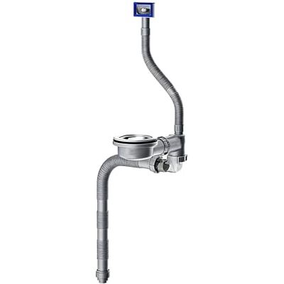 Hrtyvhin Single/Double Sink Drain Pipe Set Universals Downpipe Fittings Garbage Sink Accessories for Long Lasting Garbage Accessories Hrtyvhin Single/Double Sink Drain Pipe Set Universals Downpipe Fittings Garbage Sink Accessories for Long Lasting Garbage Accessories