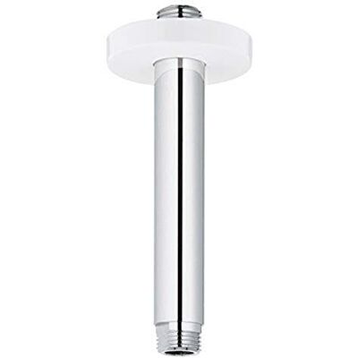 Grohe Rainshower Neutral Shower Arm Ceiling 142 mm Moon White 28724LS0 Grohe Rainshower Neutral Shower Arm Ceiling 142 mm Moon White 28724LS0