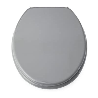 Canyon - Wooden Seat - Matte Grey - Stainless Steel - WC Canyon - Wooden Seat - Matte Grey - Stainless Steel - WC