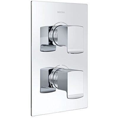 Bristan DSC SHCDIV C Descent Dual Control Plus Diverter, Chrome, Two Outlet, Single on Bristan DSC SHCDIV C Descent Dual Control Plus Diverter, Chrome, Two Outlet, Single on