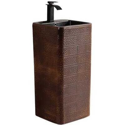 Rv2sGf3kH Bathroom Pedestal Sink Bathroom Pedestal Sink Balcony Ceramic One Piece Washbasin Rv2sGf3kH Bathroom Pedestal Sink Bathroom Pedestal Sink Balcony Ceramic One Piece Washbasin