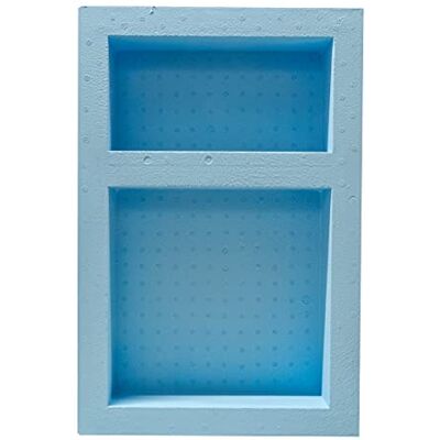 Thermopanel EPS Shower Niches Material EPS (360 x 565 x 100mm) Foam Extruded Polystyrene for Showers Bathrooms and Wetrooms – Space Saving Storage For Bathroom Essentials Thermopanel EPS Shower Niches Material EPS (360 x 565 x 100mm) Foam Extruded Polystyrene for Showers Bathrooms and Wetrooms – Space Saving Storage For Bathroom Essentials