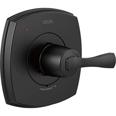 DELTA T14076-BL 14 Series Valve Only Trim Only, Matte Black DELTA T14076-BL 14 Series Valve Only Trim Only, Matte Black