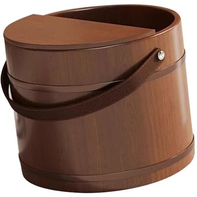 AUYXSSZ Wood Foot Soaking Tub Relaxation And Detoxification While Enjoying Serenity At Home Wooden Pedicure Foot Soak Soaking Bath Basin Feet Footbath Bucket AUYXSSZ Wood Foot Soaking Tub Relaxation And Detoxification While Enjoying Serenity At Home Wooden Pedicure Foot Soak Soaking Bath Basin Feet Footbath Bucket