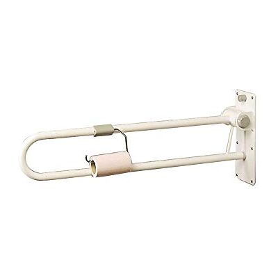 Homecraft Devon Deluxe Folding Support Rail, Bathroom Aid for Elderly, Handicapped, Disabled users, Bathroom Grab Bar for Stability and Control, Fold-Up Bathroom Safety Support Handle, 77cm Homecraft Devon Deluxe Folding Support Rail, Bathroom Aid for Elderly, Handicapped, Disabled users, Bathroom Grab Bar for Stability and Control, Fold-Up Bathroom Safety Support Handle, 77cm