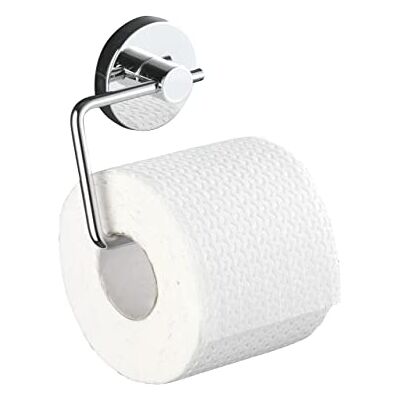 WENKO 20899100 Vacuum-Loc® toilet-paper holder fixing without drilling, Steel, 13.5 x 17.5 x 16 cm, Chrome WENKO 20899100 Vacuum-Loc® toilet-paper holder fixing without drilling, Steel, 13.5 x 17.5 x 16 cm, Chrome