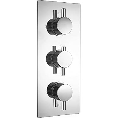 Enki - TSV068 - Chrome - Venice Round - Shower Valve Enki - TSV068 - Chrome - Venice Round - Shower Valve