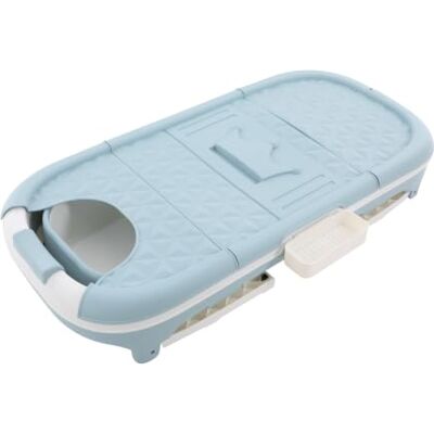 MooBeey 127x62x53 cm Foldable Bathtub Adult, Freestanding Portable Bath Tub Large Capacity Soaking Tub with Cover, Folding Bathtub, Side Storage Basket, for Home Spa, Body Soaking, Camping, Travel MooBeey 127x62x53 cm Foldable Bathtub Adult, Freestanding Portable Bath Tub Large Capacity Soaking Tub with Cover, Folding Bathtub, Side Storage Basket, for Home Spa, Body Soaking, Camping, Travel