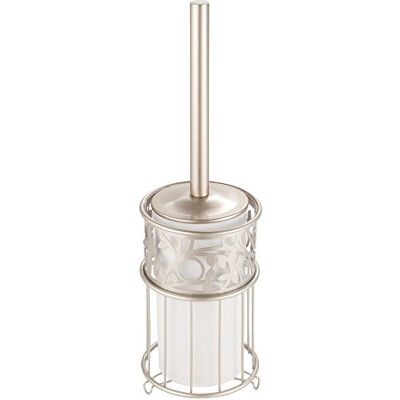 InterDesign - 77345EU Vine - White Satin - Toilet Brush InterDesign - 77345EU Vine - White Satin - Toilet Brush