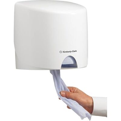 Aquarius Centrefeed Roll Wiper Dispenser 7017 – White Aquarius Centrefeed Roll Wiper Dispenser 7017 – White