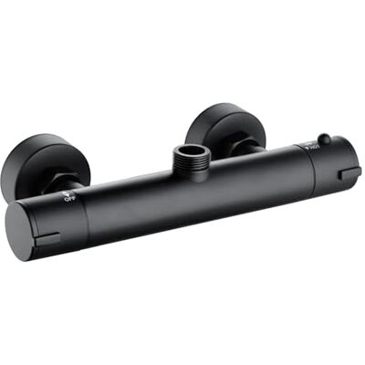 ENKI - T120 - Matte Black - 3/4in - Shower Mixer Valve ENKI - T120 - Matte Black - 3/4in - Shower Mixer Valve