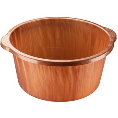 QUILSTM Convenient Foot Soaking Tub Durable Foot Bath Basin with,Brown,S For Easy Anytime Which Is Sturdy. Can Withstand High Temperature Boiling Water Without Deforming. Bottom Of Bath Tub QUILSTM Convenient Foot Soaking Tub Durable Foot Bath Basin with,Brown,S For Easy Anytime Which Is Sturdy. Can Withstand High Temperature Boiling Water Without Deforming. Bottom Of Bath Tub