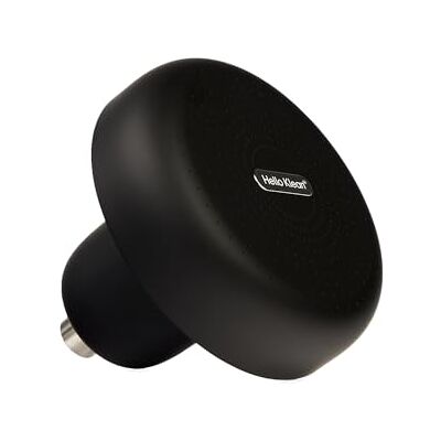 Hello Klean Hard Water Rain Shower Head Filter in Black Hello Klean Hard Water Rain Shower Head Filter in Black