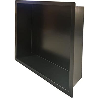 Nassboards 304 Stainless Steel Shower Niche Wet Room Shelf Recess, Waterproof Storage Easy Installation for Home Improvement, Bathroom Renovation Durable, Lightweight, Pre-Built Nassboards 304 Stainless Steel Shower Niche Wet Room Shelf Recess, Waterproof Storage Easy Installation for Home Improvement, Bathroom Renovation Durable, Lightweight, Pre-Built