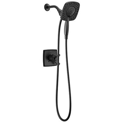 DELTA Faucet T17264-BL-I Ashlyn Monitor 17 Series Trim with In2ition Two-in-One Shower Only, Without Rough, Matte Black DELTA Faucet T17264-BL-I Ashlyn Monitor 17 Series Trim with In2ition Two-in-One Shower Only, Without Rough, Matte Black