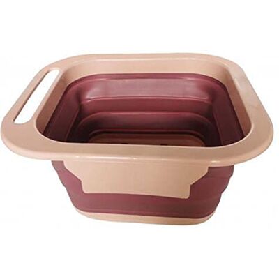 JINGYAN Foot Soaks Foldable Water Container Home Spa Foot Bath Soaking Tub with Massaging Roller Household Care Supplies Comfortable Family JINGYAN Foot Soaks Foldable Water Container Home Spa Foot Bath Soaking Tub with Massaging Roller Household Care Supplies Comfortable Family