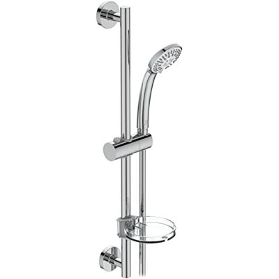 Ideal Standard Idealrain S3 Shower Head 3 Function Shower Head, Hose 1750 mm Chrome-Plated 60 cm B9503AA Ideal Standard Idealrain S3 Shower Head 3 Function Shower Head, Hose 1750 mm Chrome-Plated 60 cm B9503AA