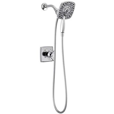 DELTA Ashlyn 17 Series Dual-Function Shower Trim Kit with 2-Spray Touch Clean In2ition 2-in-1 Hand Held Shower Head with Hose, Chrome T17264-I (Valve Not Included) DELTA Ashlyn 17 Series Dual-Function Shower Trim Kit with 2-Spray Touch Clean In2ition 2-in-1 Hand Held Shower Head with Hose, Chrome T17264-I (Valve Not Included)