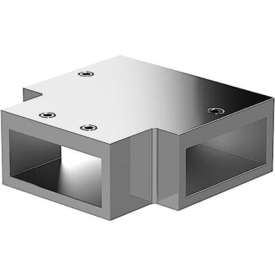 Hudson Reed FIX031 Chrome Wetroom Screens Wetroom Screen Support Bar T-Piece, 43mm, Chrome Hudson Reed FIX031 Chrome Wetroom Screens Wetroom Screen Support Bar T-Piece, 43mm, Chrome