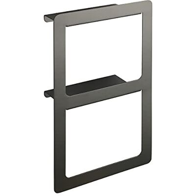 WENKO Montella Hand Towel Rail for Screwing, Rust-Proof Aluminium, Anthracite, grey, 27 x 44 x 12 cm WENKO Montella Hand Towel Rail for Screwing, Rust-Proof Aluminium, Anthracite, grey, 27 x 44 x 12 cm