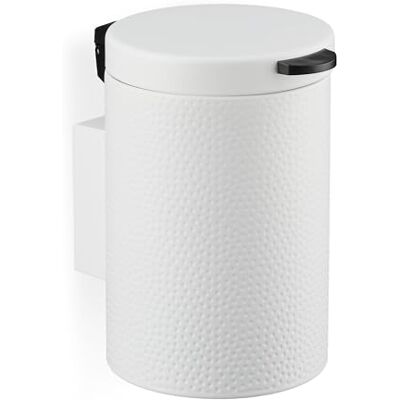 Relaxdays Wall Trash Can 3L Silent Close Modern Dotted Design Relaxdays Wall Trash Can 3L Silent Close Modern Dotted Design