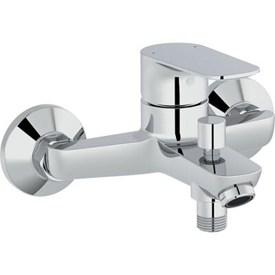 Jacob Delafon E29844-CP Chrome Wall-Mounted Bath-Shower Monoblock - Faucet Jacob Delafon E29844-CP Chrome Wall-Mounted Bath-Shower Monoblock - Faucet