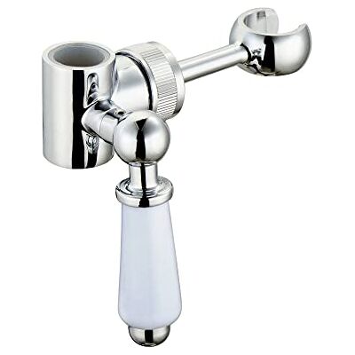 Enki - B14 - Chrome - Solid Brass - Shower Riser Rail Enki - B14 - Chrome - Solid Brass - Shower Riser Rail