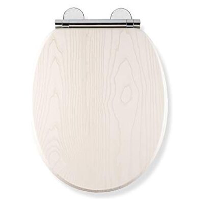 Croydex WL605122H Flexible-Fix Toilet Seat - White Oak Effect Croydex WL605122H Flexible-Fix Toilet Seat - White Oak Effect