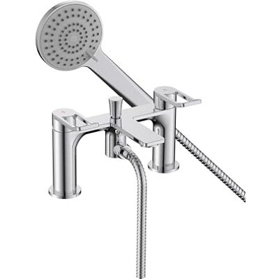 Bristan Saffron Bath Shower Mixer Tap - Chrome Bristan Saffron Bath Shower Mixer Tap - Chrome