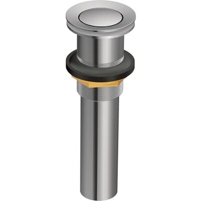 Moen 140780 Bathroom Vessel Sink Pop-Up Drain Assembly, Chrome Moen 140780 Bathroom Vessel Sink Pop-Up Drain Assembly, Chrome