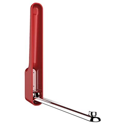 WENKO 50592100 Hook, Burgundy, 2.5 x 18 x 3.5 cm WENKO 50592100 Hook, Burgundy, 2.5 x 18 x 3.5 cm