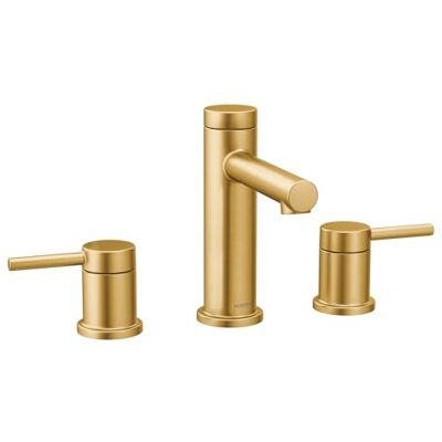 Moen T6193BG Align Two Handle Modern 8-Inch Widespread Bathroom Faucet Trim Kit Valve Required, Brushed Gold Moen T6193BG Align Two Handle Modern 8-Inch Widespread Bathroom Faucet Trim Kit Valve Required, Brushed Gold