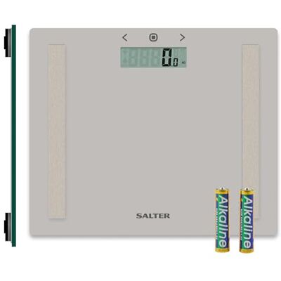Salter - 9113 GY3R - Glass platform - Grey - Bathroom scale Salter - 9113 GY3R - Glass platform - Grey - Bathroom scale