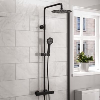 NES Home - Shower Set - Matte Black - Shower Set NES Home - Shower Set - Matte Black - Shower Set